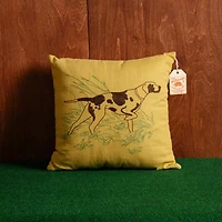 Camp Wandawega Pointer Chainstitched Pillow