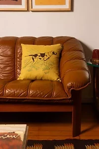 Camp Wandawega Pointer Chainstitched Pillow