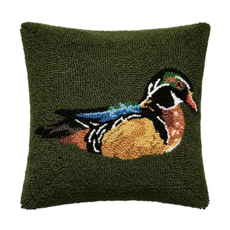 Camp Wandawega Wood Duck Hook Pillow