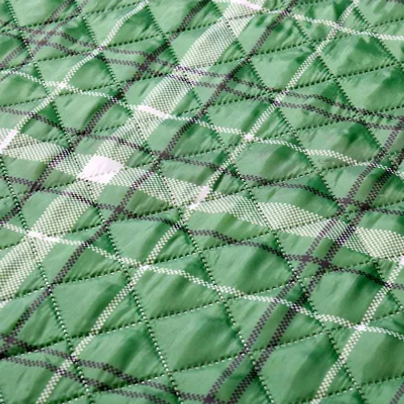 Camp Wandawega Scout Plaid Outdoor Throw Blanket with Tote