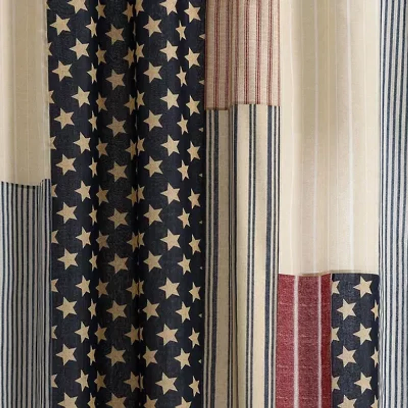 American Patchwork Shower Curtain