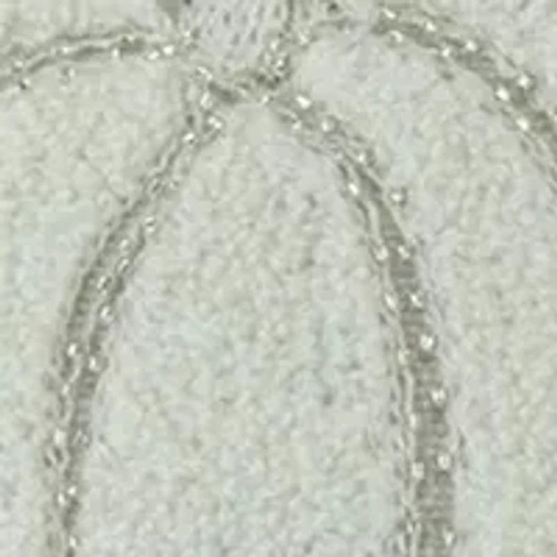 Neutral Stitched Throw Pillow