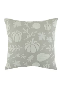 Neutral Stitched Throw Pillow