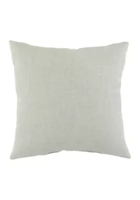 Neutral Stitched Throw Pillow