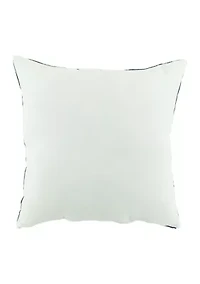 Embroidered Starfish Pillow