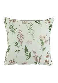 Fresh Picked Floral Throw Pillow