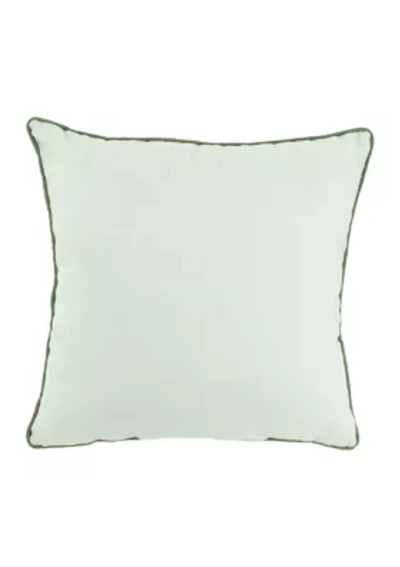 Fresh Picked Floral Throw Pillow