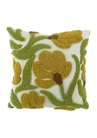 Textured Bloom Pillow
