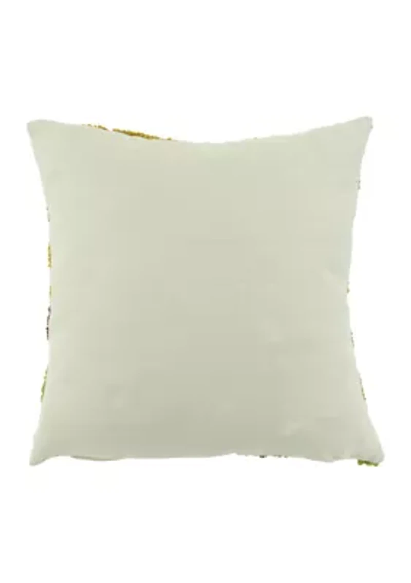 Textured Bloom Pillow