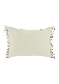 Brown Plaid Throw Pillow