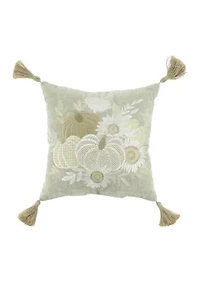 Sunflower Squash Throw Pillow