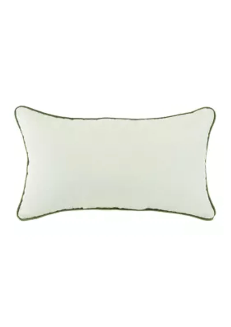 Dog Santa Throw Pillow