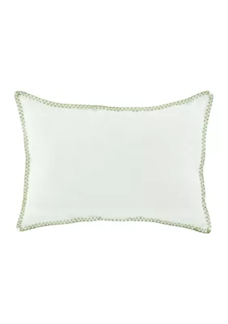 Stitched Holiday Tree Pillow