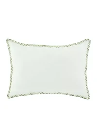 Stitched Holiday Tree Pillow