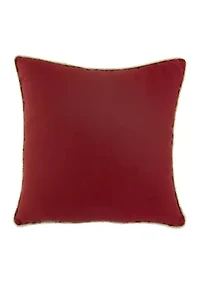 Cardinal Wreath Pillow