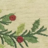 Merry Pines Throw Pillow