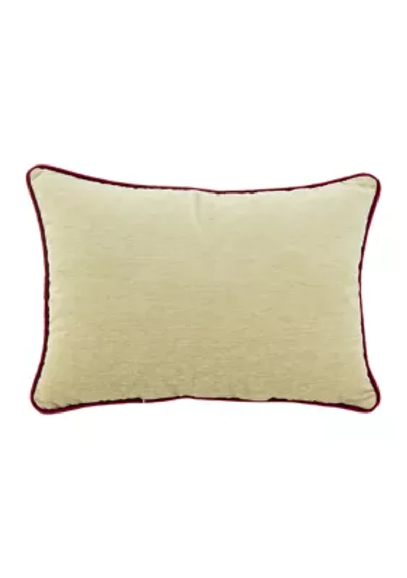 Merry Pines Throw Pillow