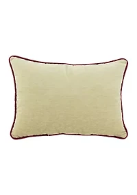 Merry Pines Throw Pillow