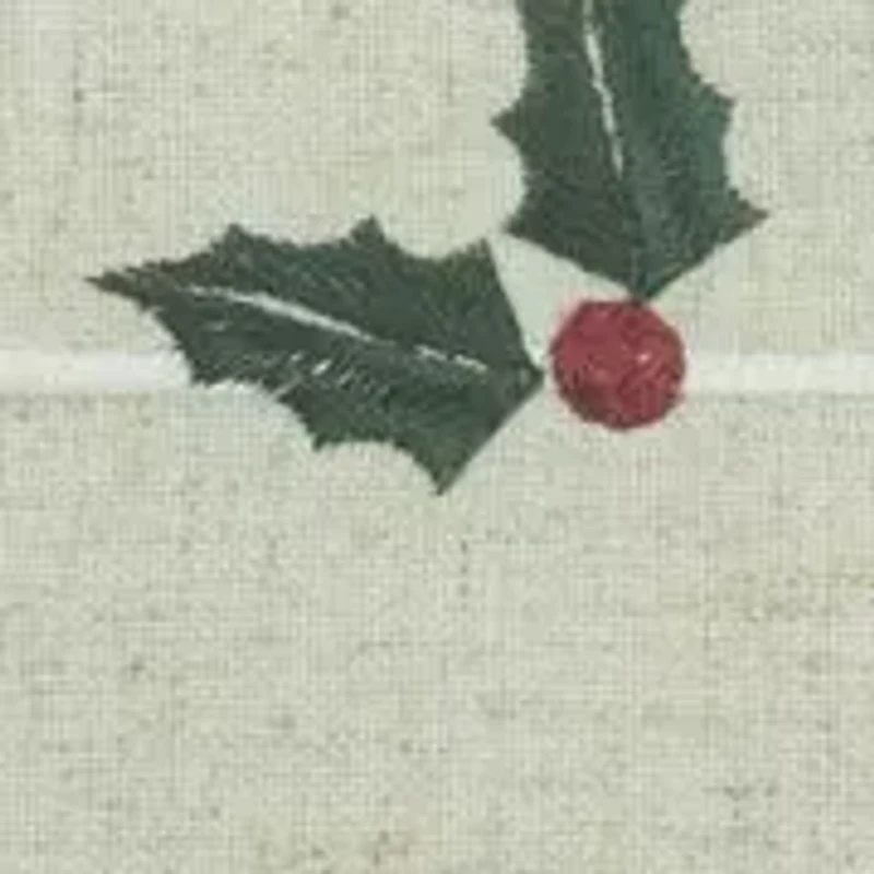 Mitten Garland Throw Pillow