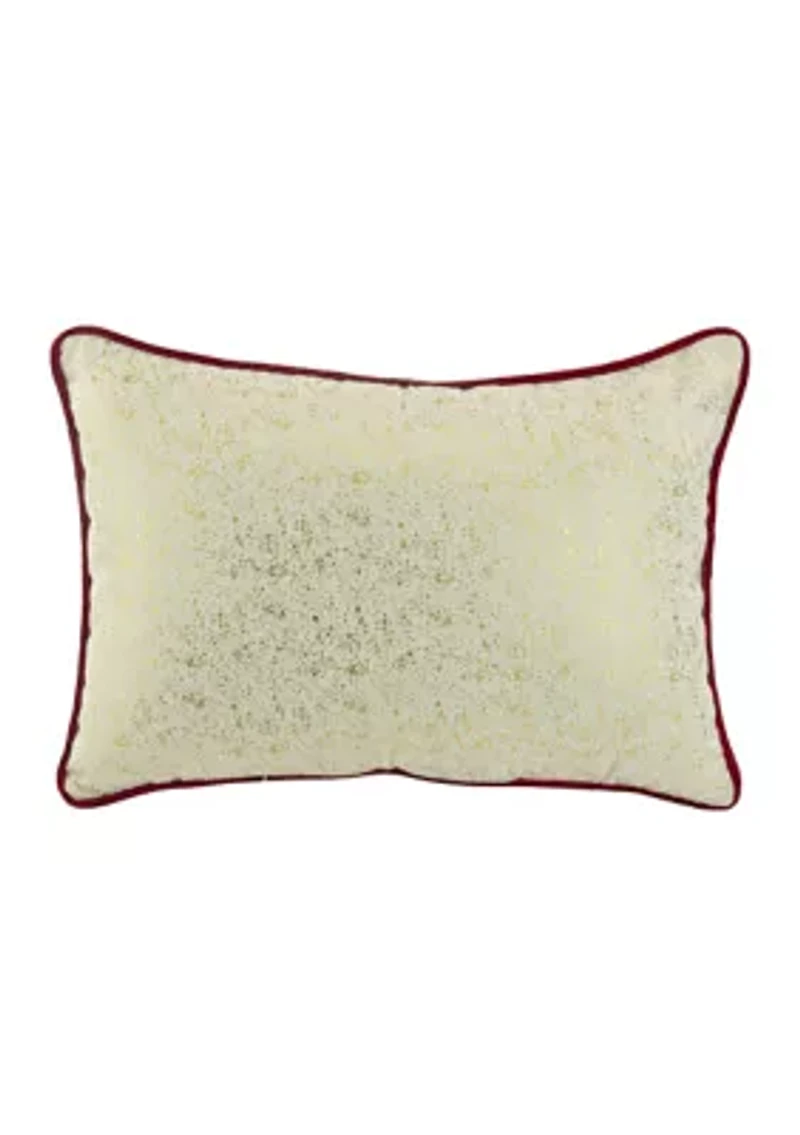 Noel Holly Throw Pillow