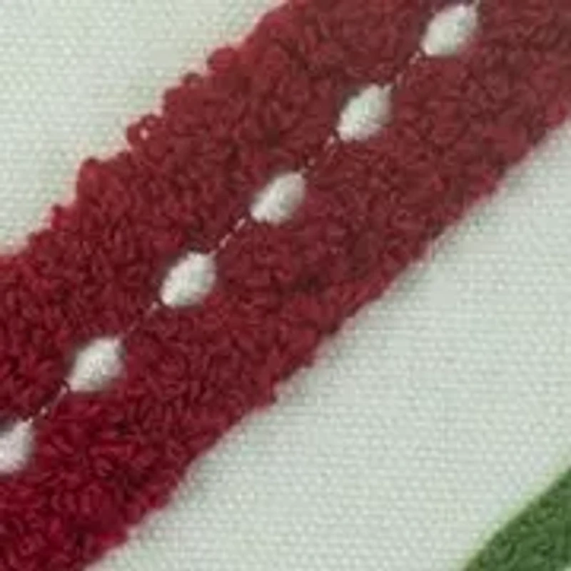 Holiday Stripe Throw Pillow