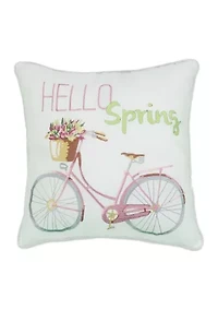 Spring Bike Pillow