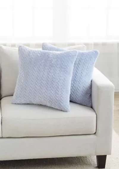 2 Pack of Plush Pillows