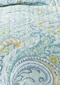 Cortona Paisley Quilt Set