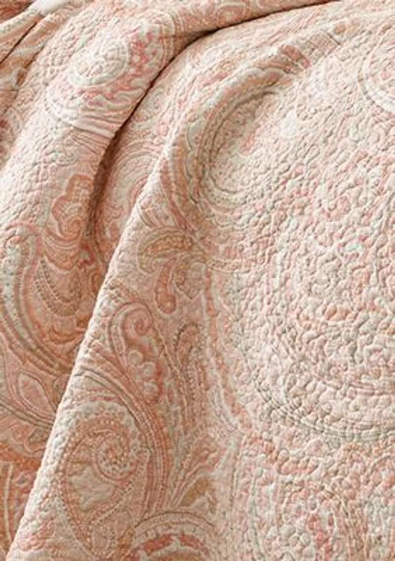 Spruce Coral Quilt Set