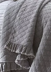 Stonewashed Quilt Set