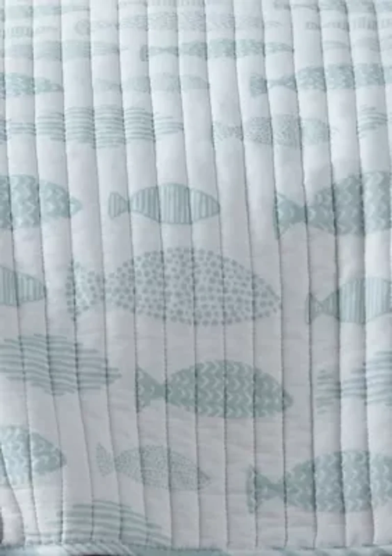 Aqua Breeze Quilt Set
