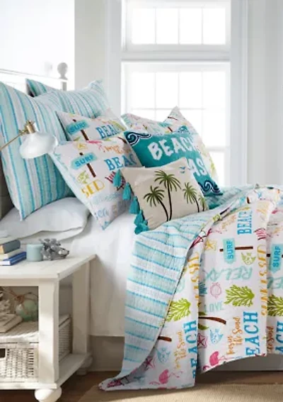 Beach Days Quilt Set