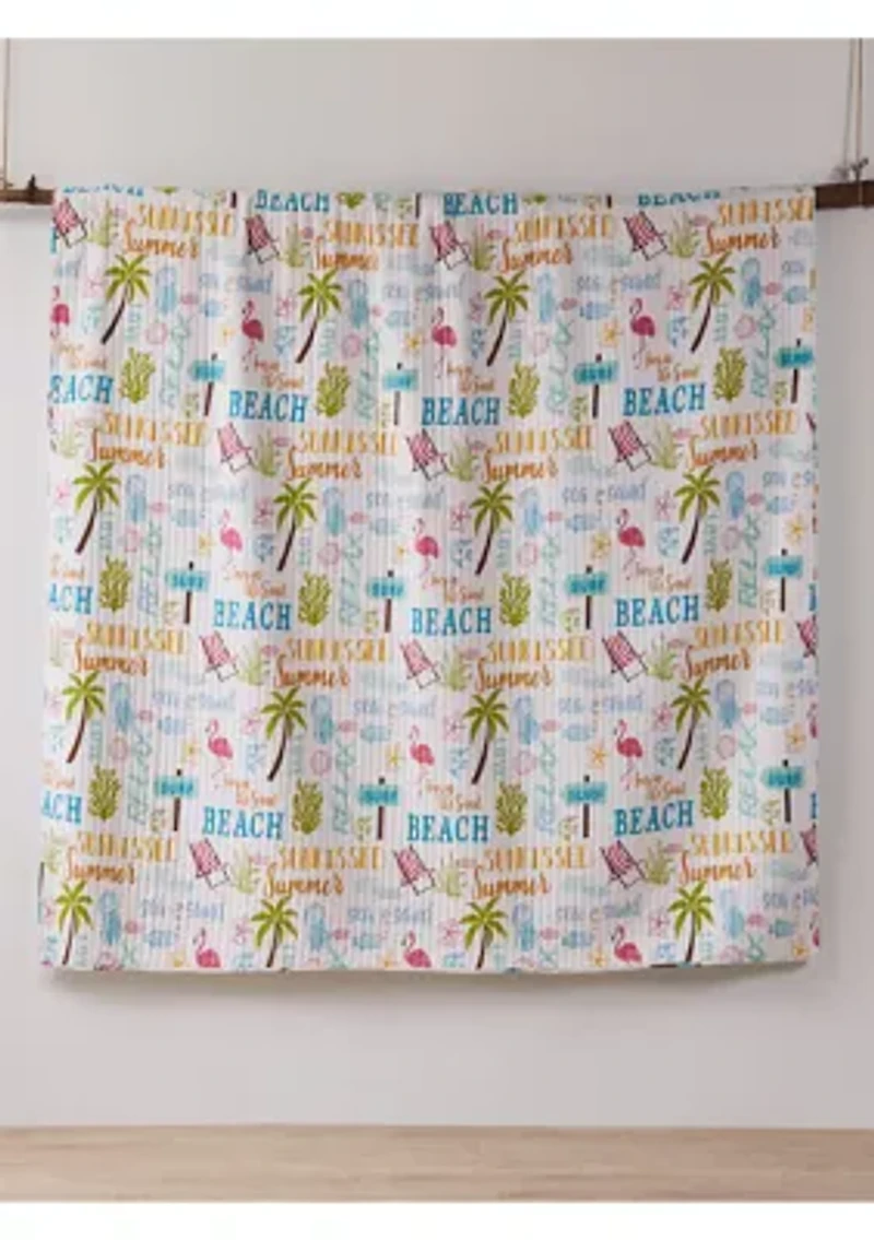 Beach Days Quilt Set