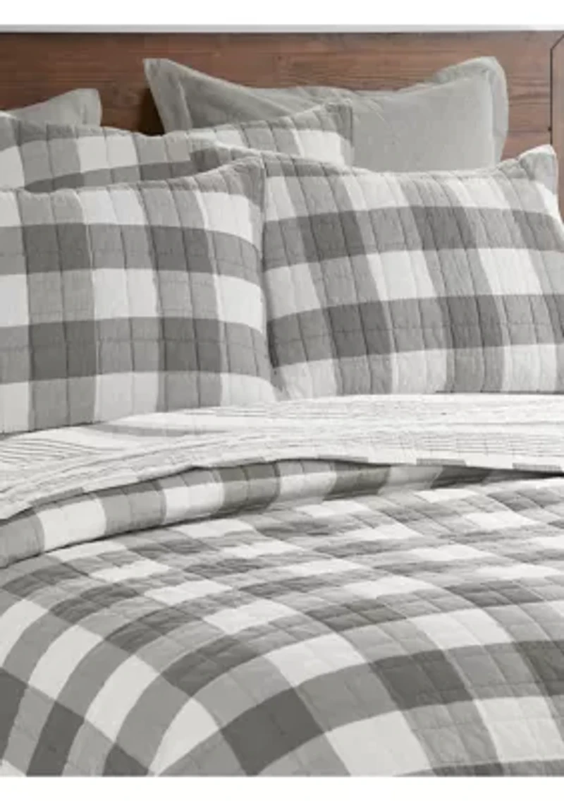 Camden Gray Bedspread Set