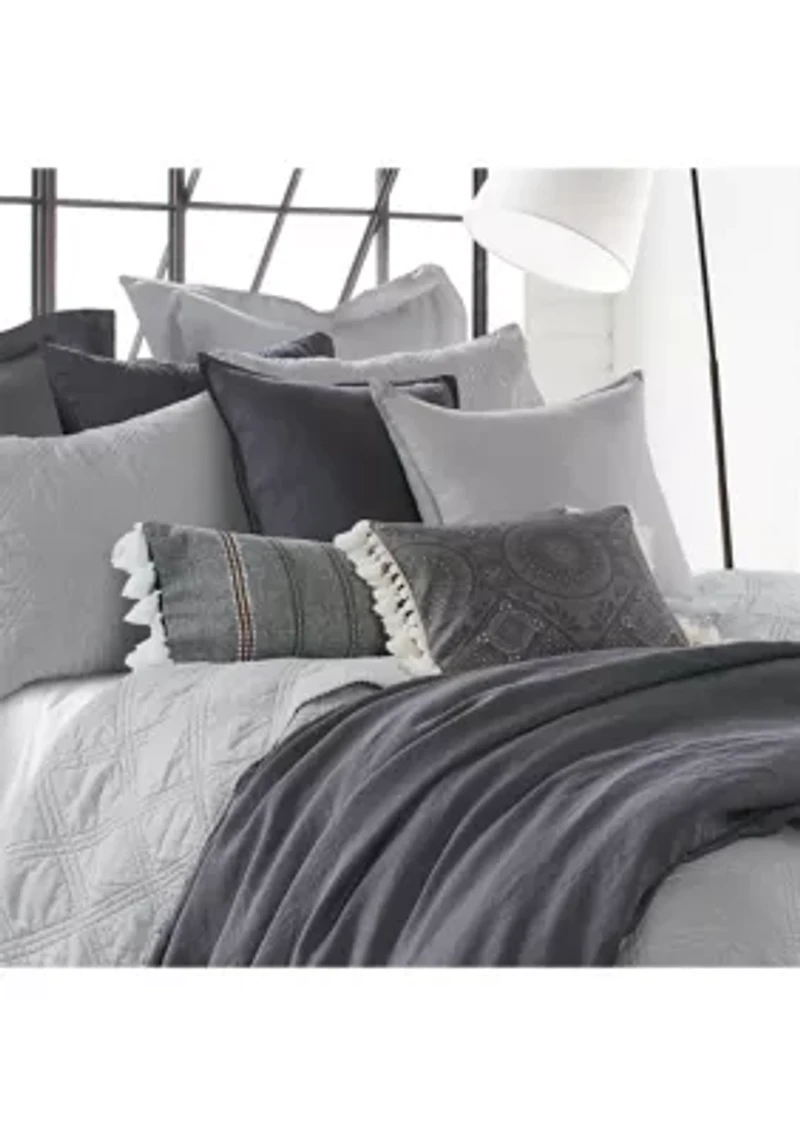 Washed Linen Square Pillow 20x20- set of 2 no inner