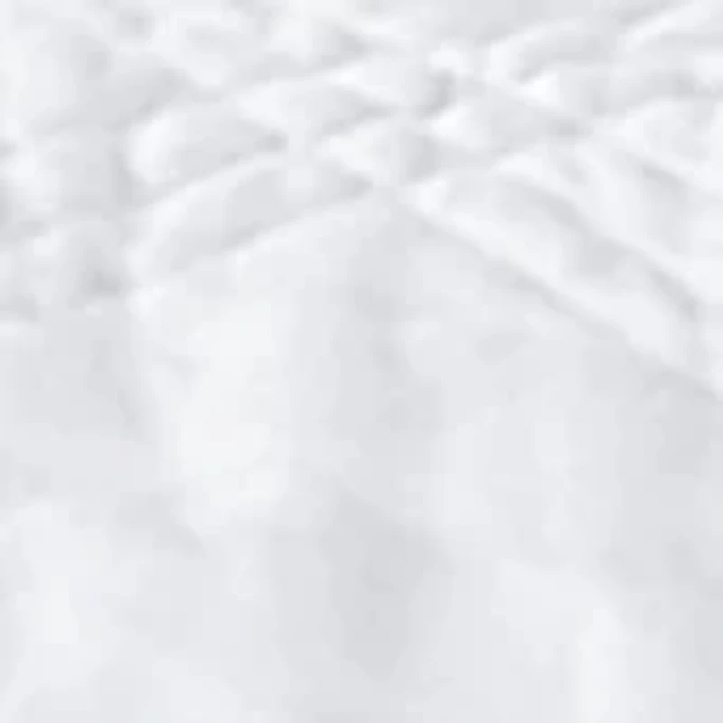 Washed Linen Quilted Sham w/Flange