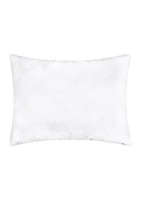 Washed Linen Quilted Sham w/Flange