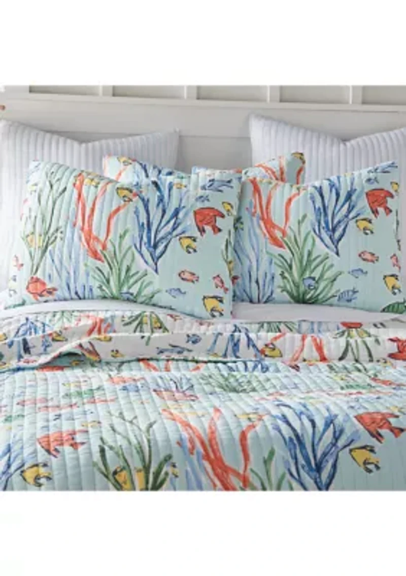 Sancti Petri Full/Queen Quilt Set