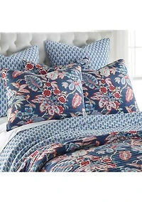 Camden Red Quilt Set