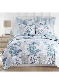 Lacey Sea Quilt Set