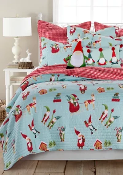 Gnome for the Holidays Quilt
