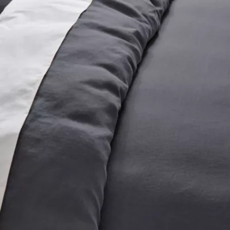 French Flax Washed Linen Duvet Cover