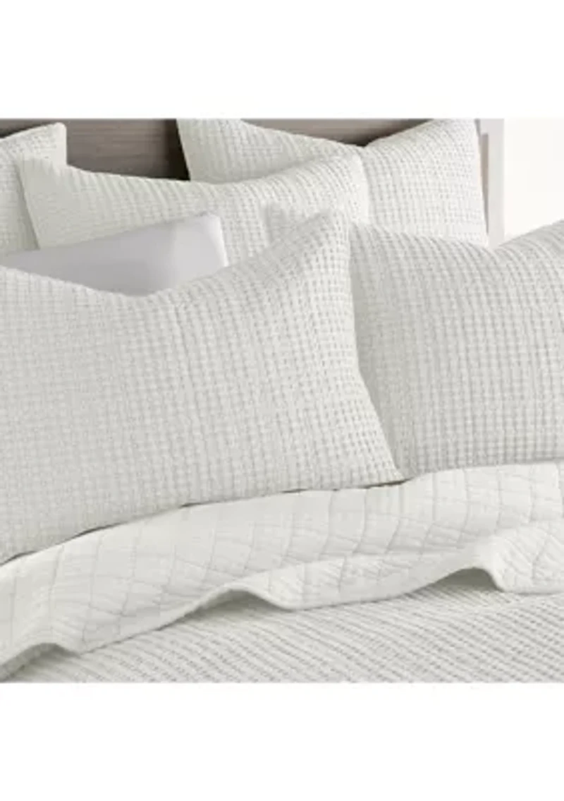 Mills Waffle Quilt Set