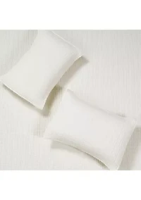 Mills Waffle Quilt Set