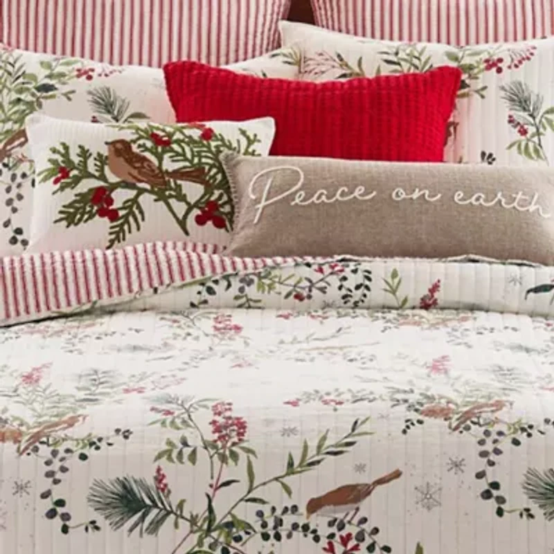 Winterberry Forest King Quilt Set