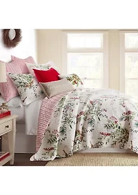 Winterberry Forest King Quilt Set