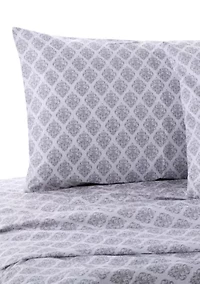 Alexi Damask Sheet Set