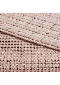 Mills Waffle Quilted Throw