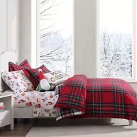 Spencer Plaid Flannel Comforter Set