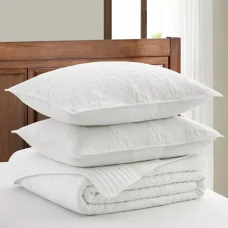 O Christmas Tree White Quilt Set